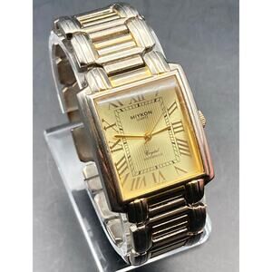 Miykon J2115 Quartz Mens Watch 30mm - New Battery - Wrist 6.5-6.75 WR